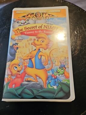 The Secret of NIMH 2 VHS Video Cassette Tape Animation - Used
